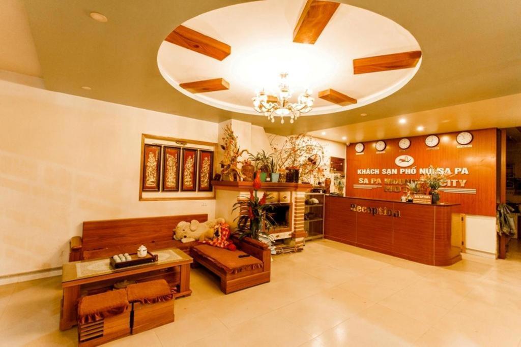 เมาน์เท็น ซิตี้ โฮเต็ล Hotel ซาปา ภายนอก รูปภาพ