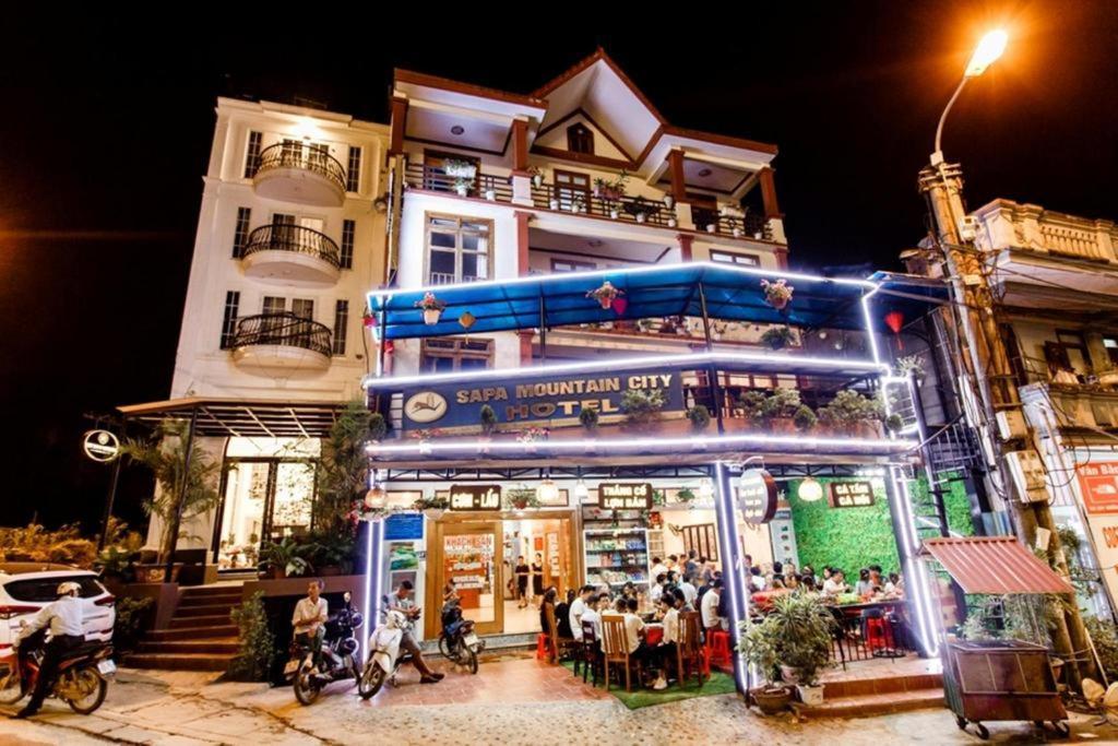 เมาน์เท็น ซิตี้ โฮเต็ล Hotel ซาปา ภายนอก รูปภาพ