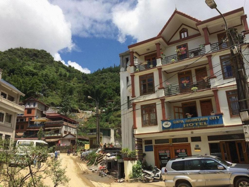 เมาน์เท็น ซิตี้ โฮเต็ล Hotel ซาปา ภายนอก รูปภาพ