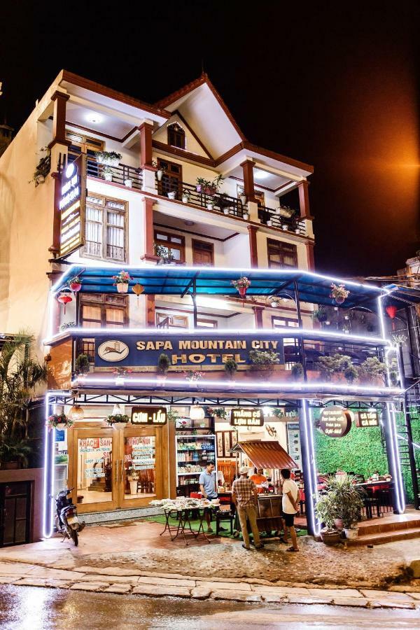 เมาน์เท็น ซิตี้ โฮเต็ล Hotel ซาปา ภายนอก รูปภาพ